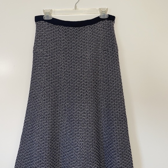 Derek Lam A Line Crochet Fringe Hem Skirt sz 6 - Picture 5 of 7